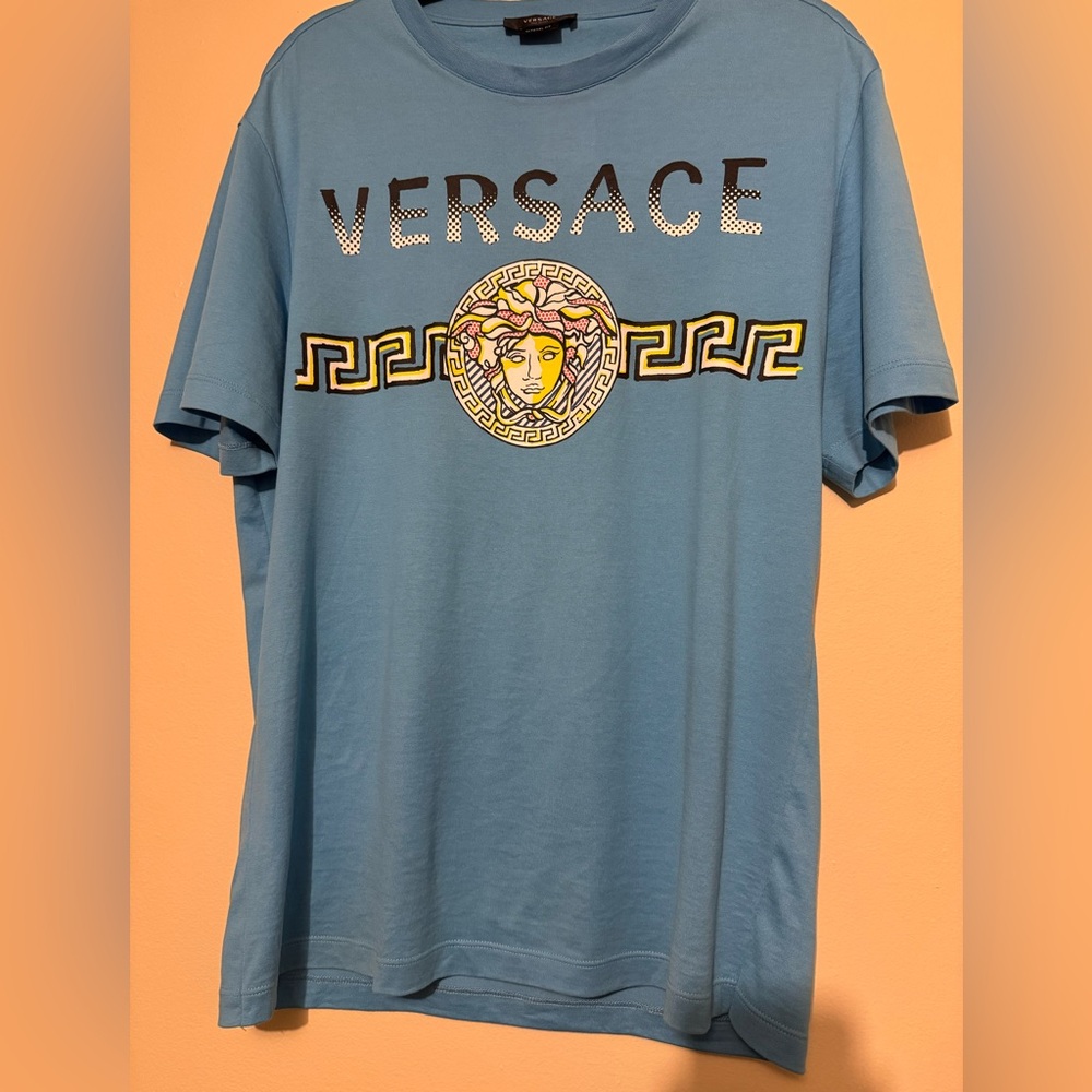 Versace Medusa Head Greca Pop tshirt